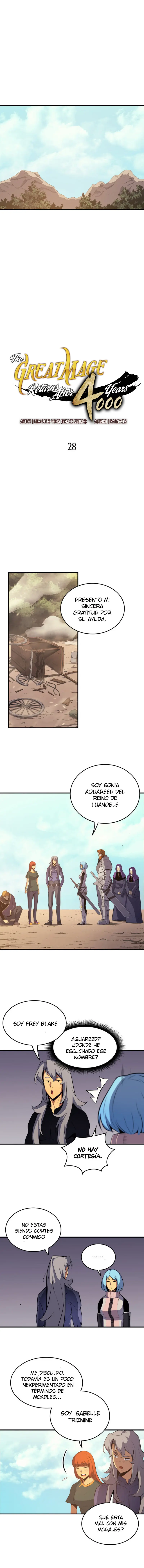 El retorno del gran mago después de 4000 años (2020) - Capítulo 28 - Página 5 - LectorTMOo