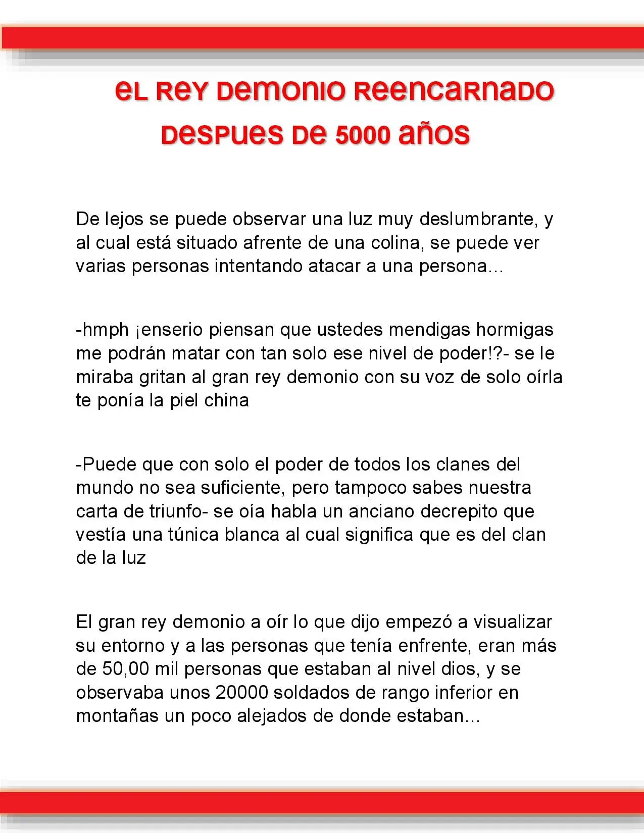 EL REY DEMONIO QUE REENCARNO DESPUES DE 5000 AÑOS (2020) - Capítulo 1 - Página 1 - LectorTMOo