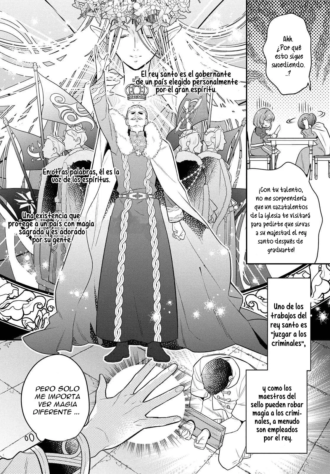 ¡El Rey Sagrado tiránico quiere adorar a la chica tramposa, pero en este momento está demasiado obsesionada con la magia! (2020) - Capítulo 1 - Página 9 - LectorTMOo