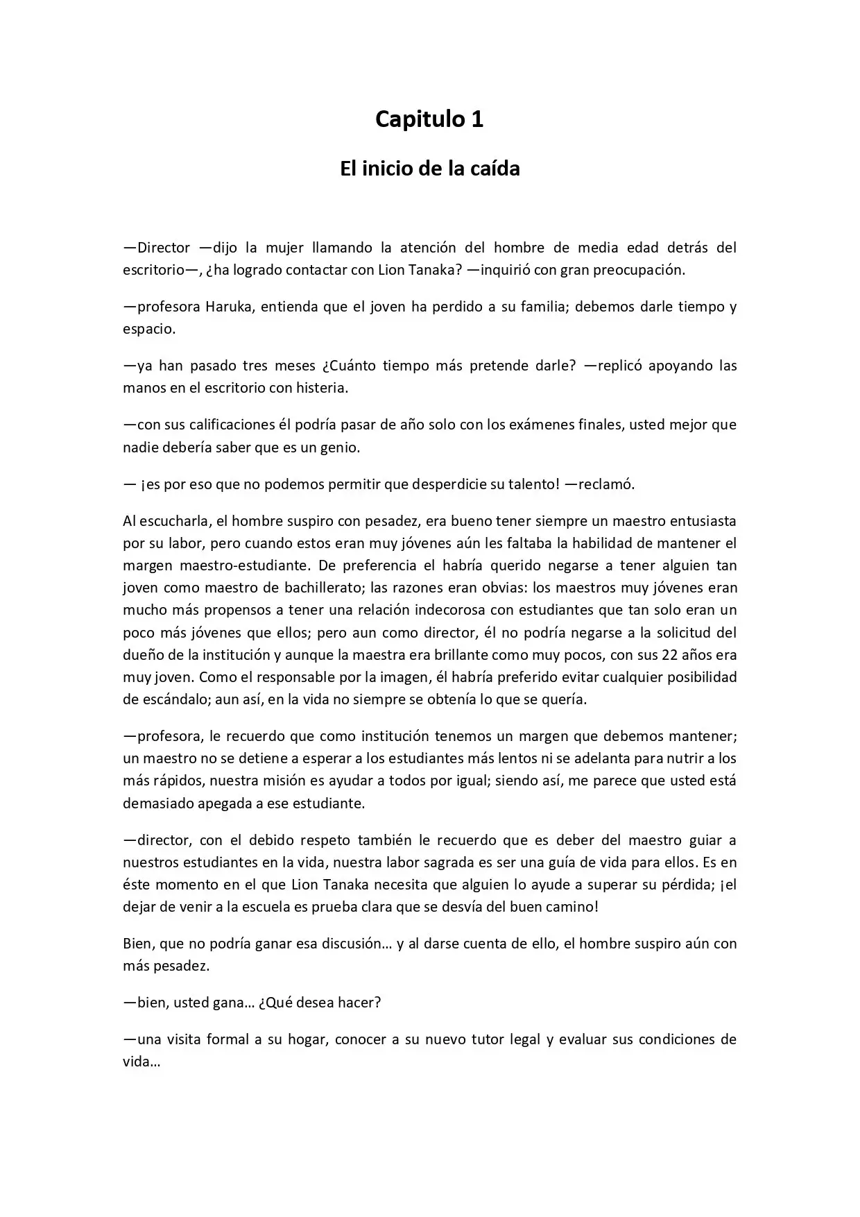 El surgimiento de un asesino (2020) - Capítulo 1 - Página 1 - LectorTMOo