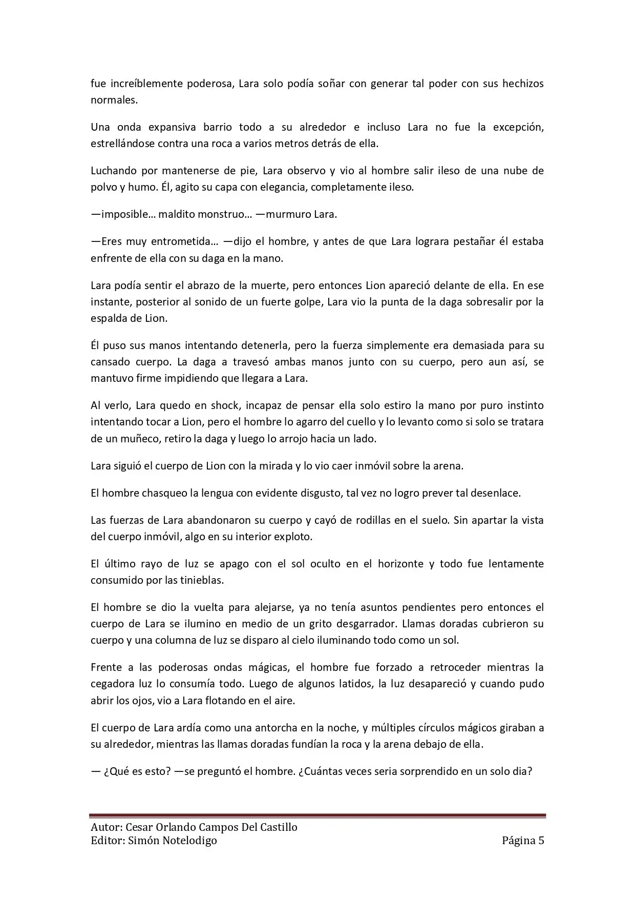 El surgimiento de un asesino (2020) - Capítulo 13 - Página 5 - LectorTMOo