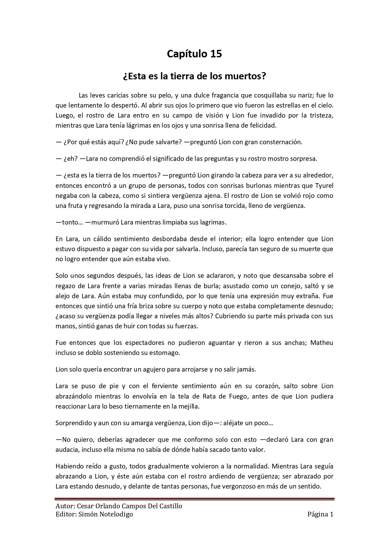 El surgimiento de un asesino (2020) - Capítulo 15 - Página 1 - LectorTMOo