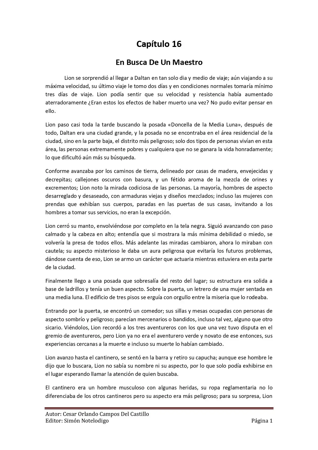 El surgimiento de un asesino (2020) - Capítulo 16 - Página 1 - LectorTMOo