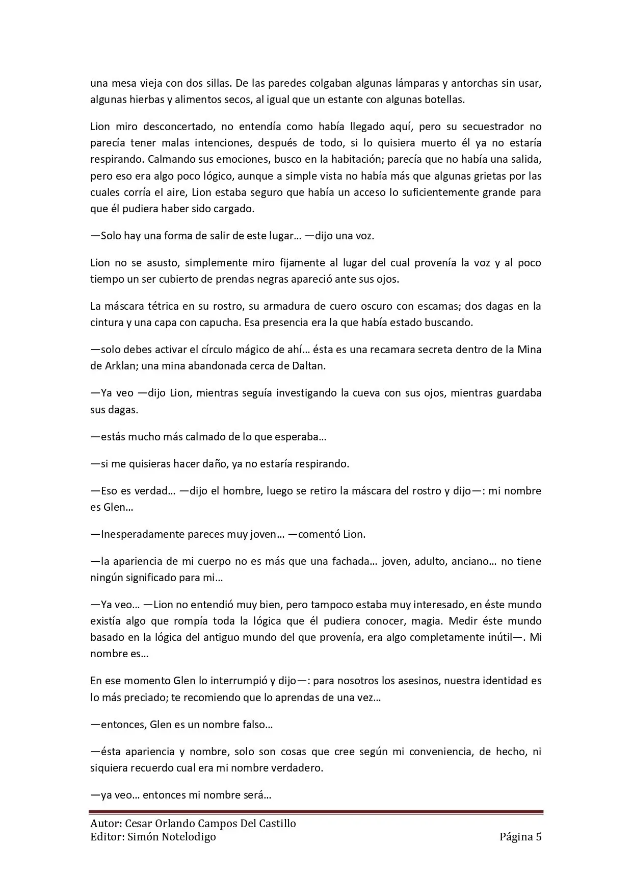 El surgimiento de un asesino (2020) - Capítulo 16 - Página 5 - LectorTMOo