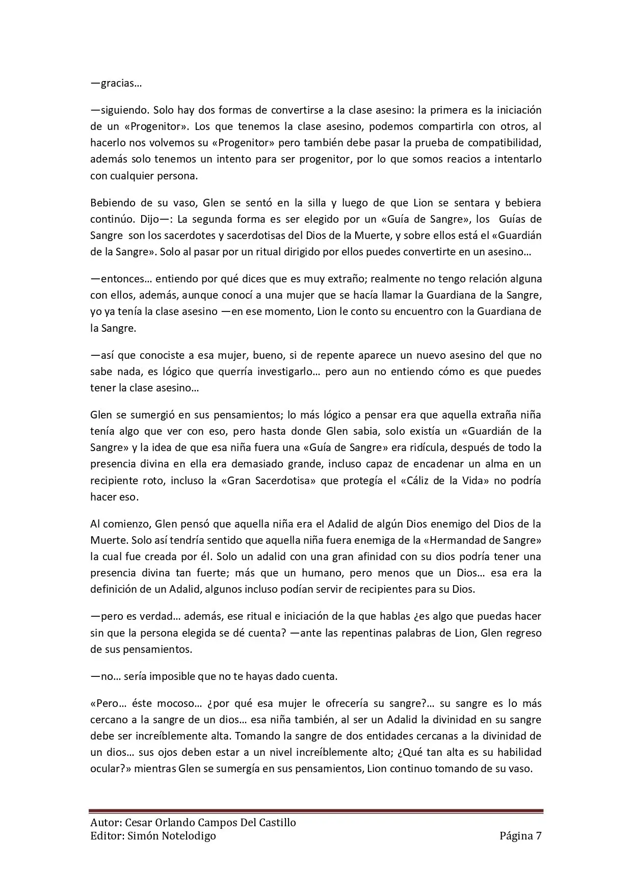 El surgimiento de un asesino (2020) - Capítulo 16 - Página 7 - LectorTMOo