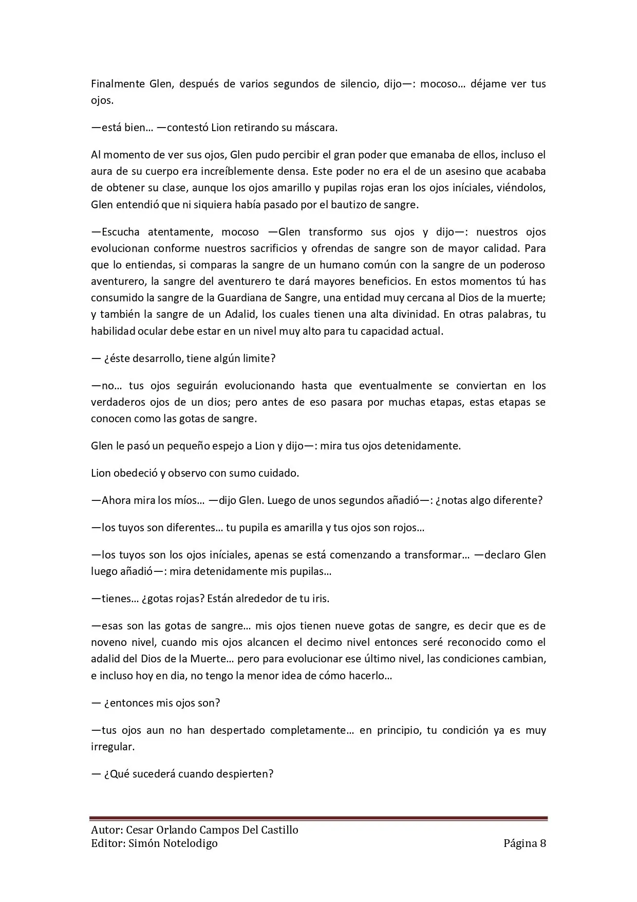 El surgimiento de un asesino (2020) - Capítulo 16 - Página 8 - LectorTMOo