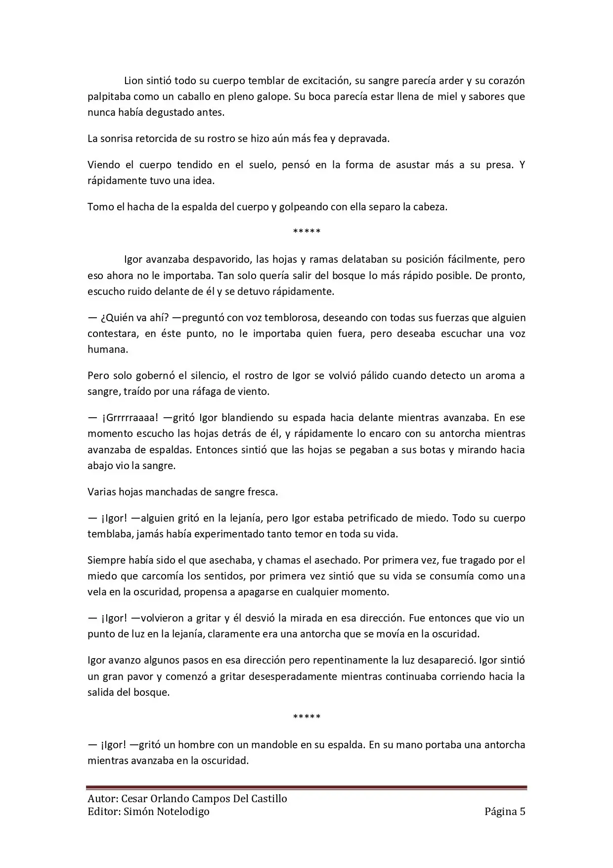 El surgimiento de un asesino (2020) - Capítulo 17 - Página 5 - LectorTMOo