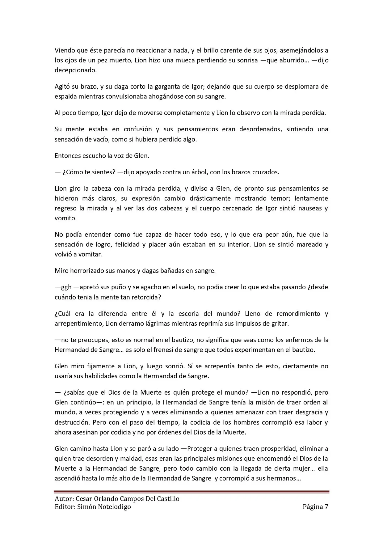 El surgimiento de un asesino (2020) - Capítulo 17 - Página 7 - LectorTMOo