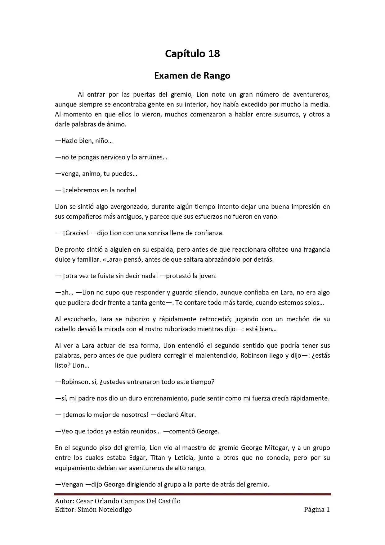 El surgimiento de un asesino (2020) - Capítulo 18 - Página 1 - LectorTMOo
