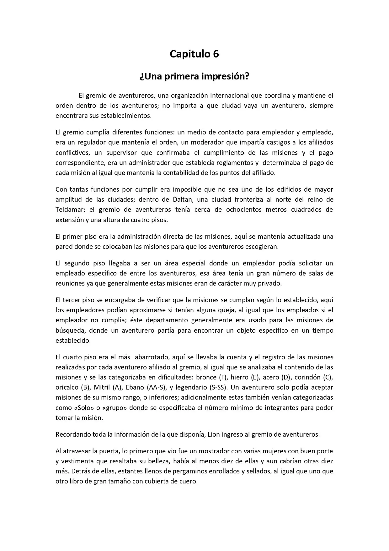 El surgimiento de un asesino (2020) - Capítulo 6 - Página 1 - LectorTMOo