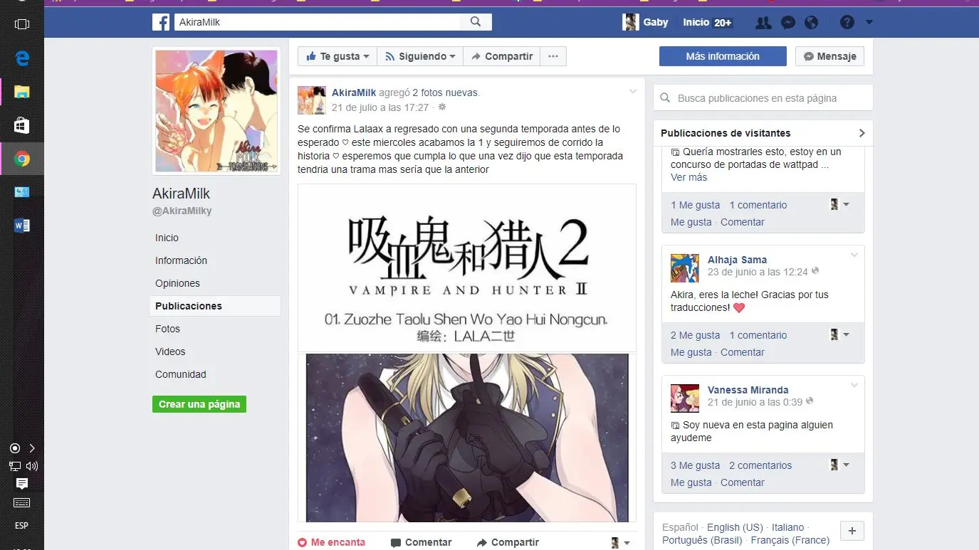 El Vampiro y el Cazador (2017) - Capítulo 27.5 - Página 14 - LectorTMOo