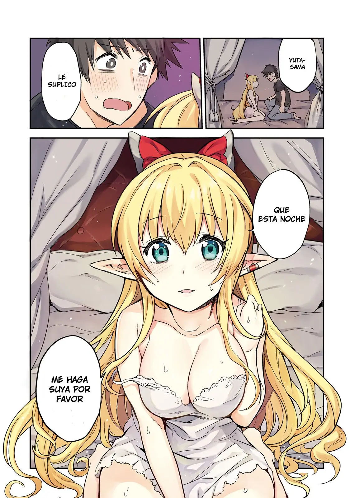 Elf Yome to Hajimeru Isekai Ryoushu Seikatsu (2016) - Capítulo 1 - Página 4 - LectorTMOo