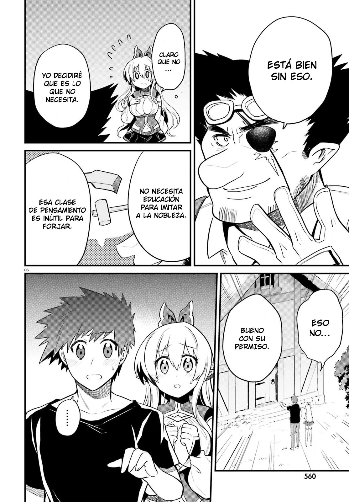 Elf Yome to Hajimeru Isekai Ryoushu Seikatsu (2016) - Capítulo 15 - Página 7 - LectorTMOo