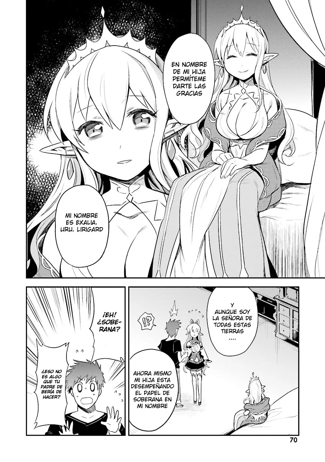 Elf Yome to Hajimeru Isekai Ryoushu Seikatsu (2016) - Capítulo 3 - Página 18 - LectorTMOo