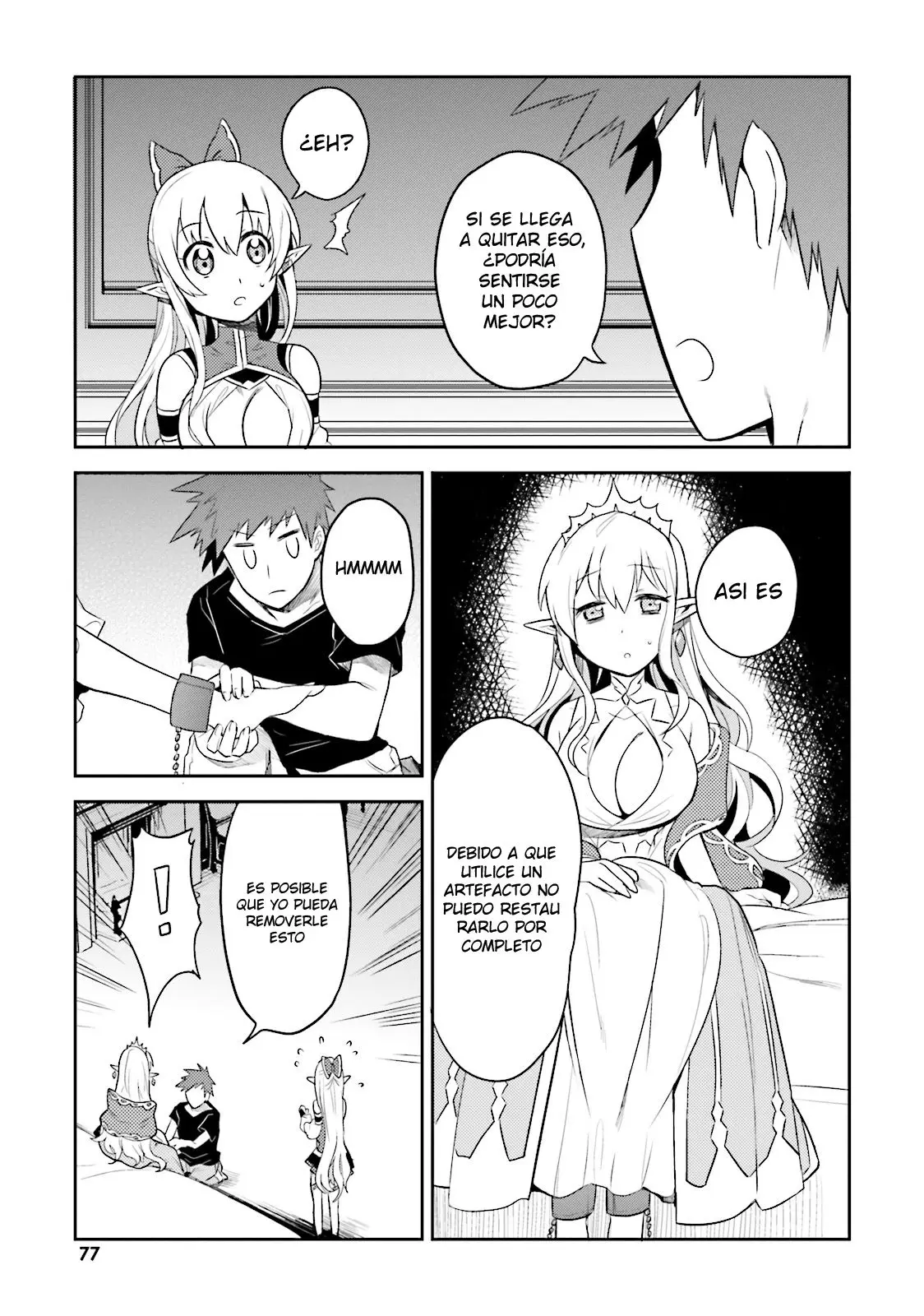 Elf Yome to Hajimeru Isekai Ryoushu Seikatsu (2016) - Capítulo 3 - Página 25 - LectorTMOo