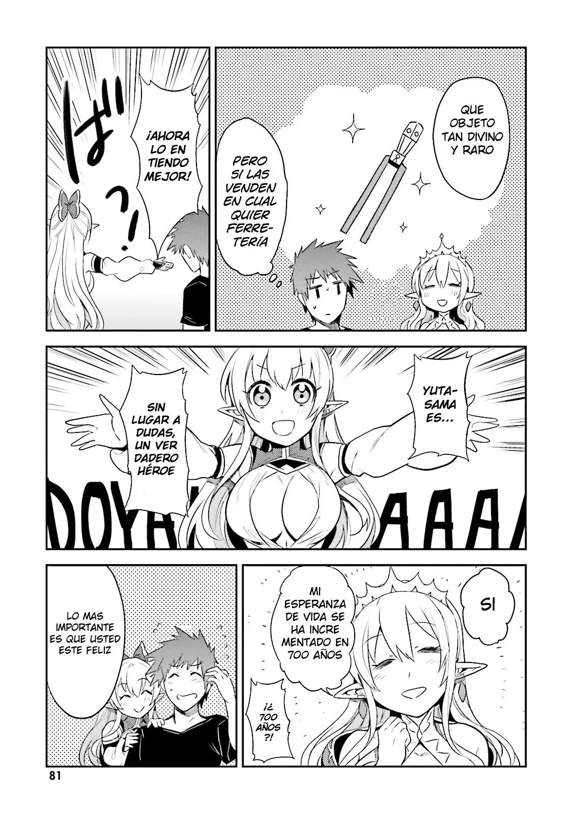 Elf Yome to Hajimeru Isekai Ryoushu Seikatsu (2016) - Capítulo 3 - Página 29 - LectorTMOo
