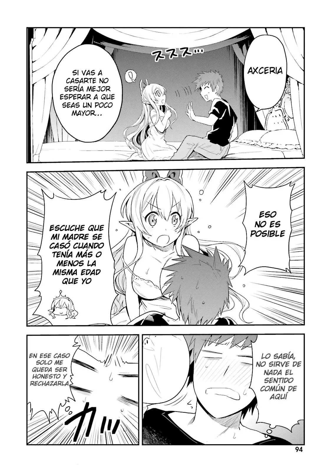 Elf Yome to Hajimeru Isekai Ryoushu Seikatsu (2016) - Capítulo 4 - Página 8 - LectorTMOo