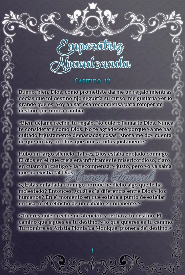 Emperatriz Abandonada - Capítulo 12 - Página 4 - LectorTMOo