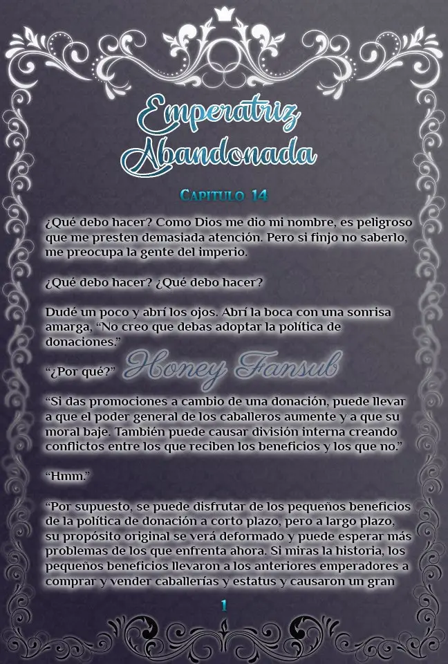 Emperatriz Abandonada - Capítulo 14 - Página 4 - LectorTMOo