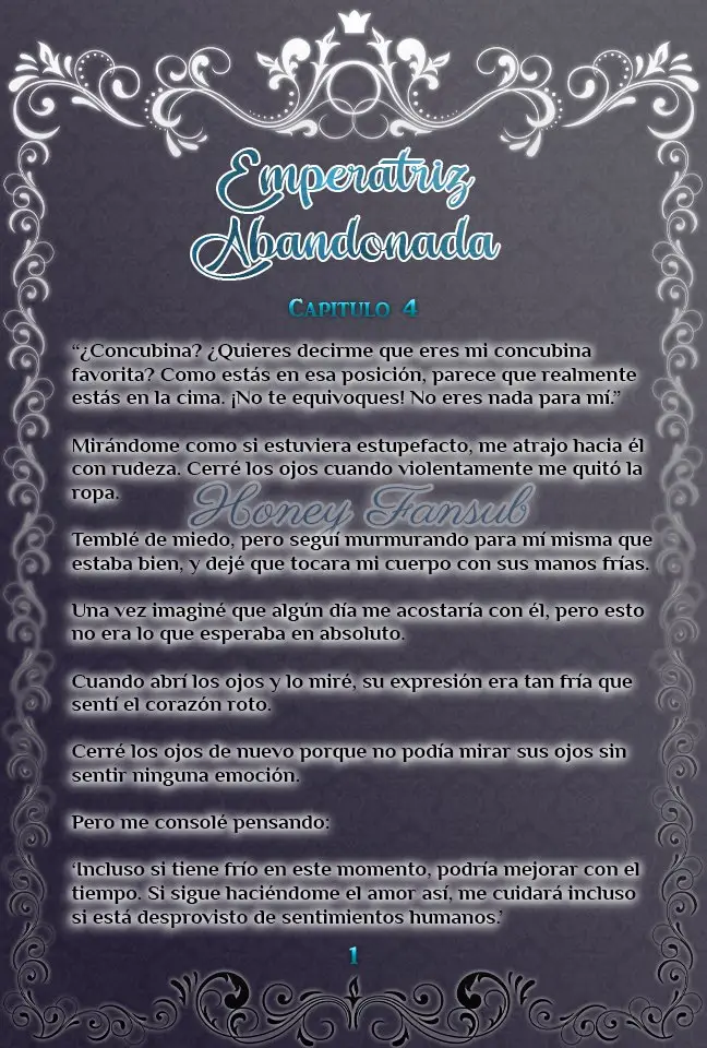 Emperatriz Abandonada - Capítulo 4 - Página 4 - LectorTMOo
