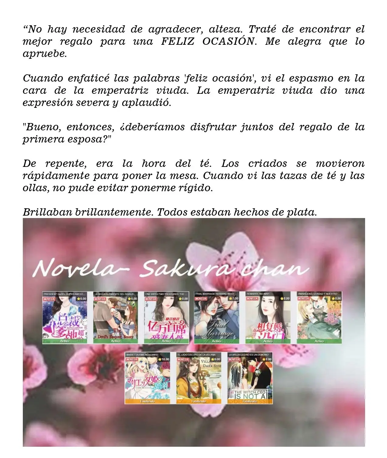 Emperatriz de Otro Mundo (Novela) (2019) - Capítulo 16 - Página 6 - LectorTMOo