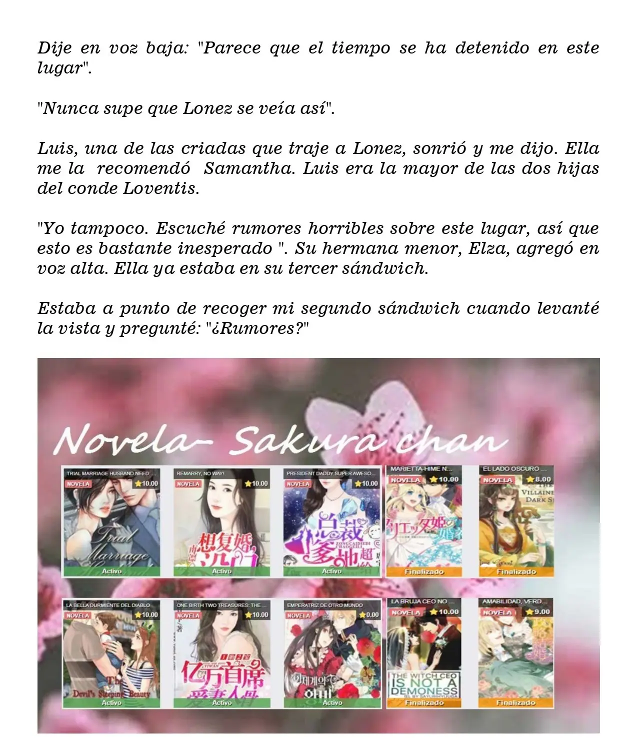 Emperatriz de Otro Mundo (Novela) (2019) - Capítulo 30 - Página 6 - LectorTMOo