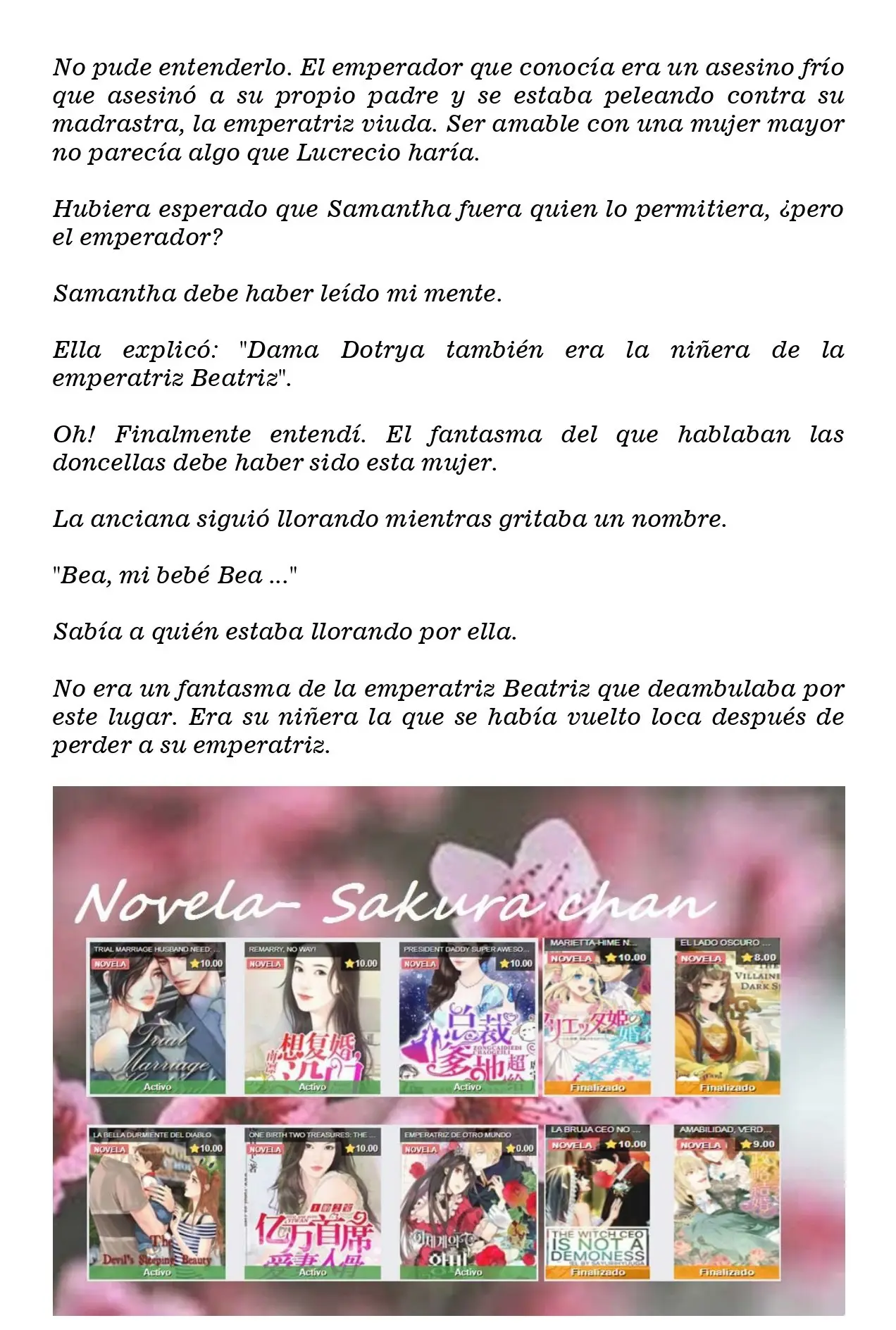 Emperatriz de Otro Mundo (Novela) (2019) - Capítulo 33 - Página 5 - LectorTMOo
