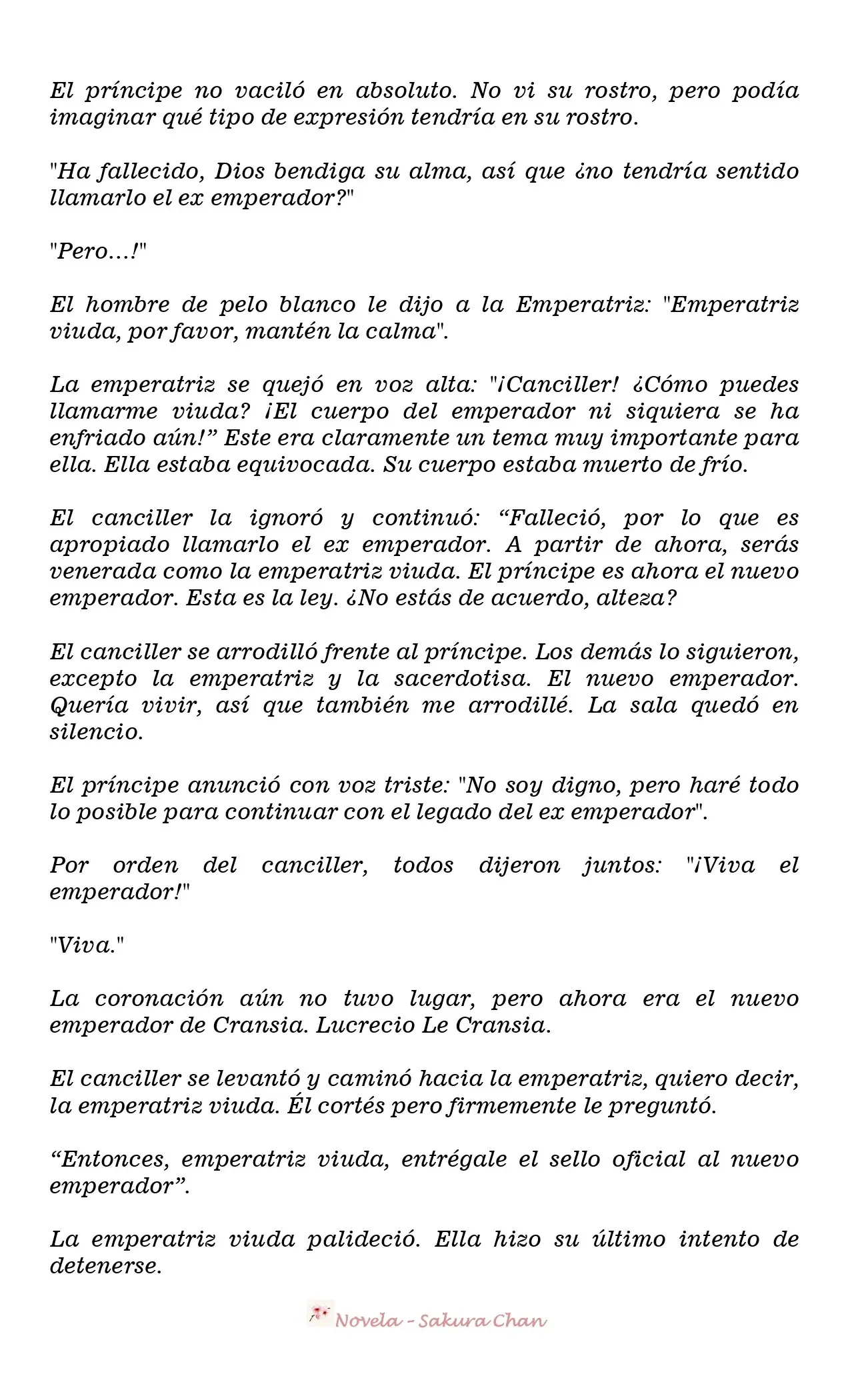 Emperatriz de Otro Mundo (Novela) (2019) - Capítulo 7 - Página 4 - LectorTMOo