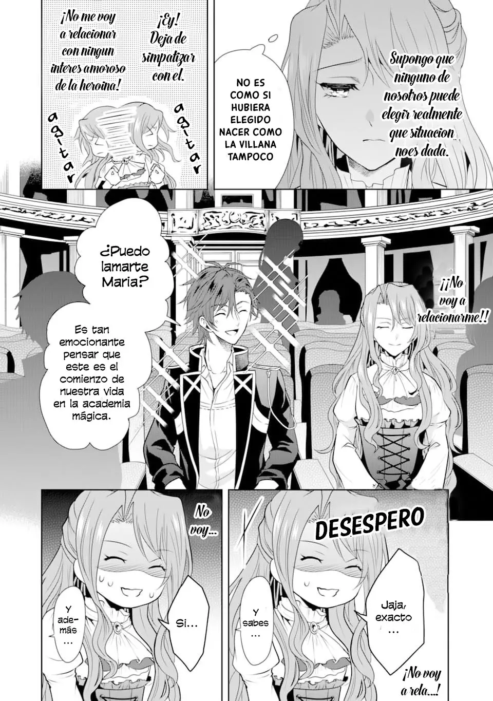 En la sexta ronda del juego otome, el modo automático se apagó. (2020) - Capítulo 1 - Página 24 - LectorTMOo