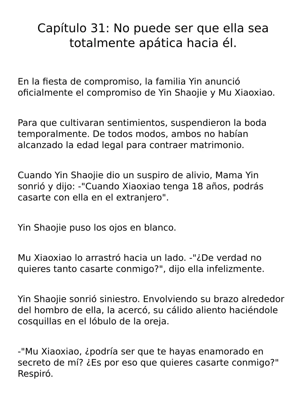 Endless Pampering Only For You - Capítulo 31 - Página 1 - LectorTMOo
