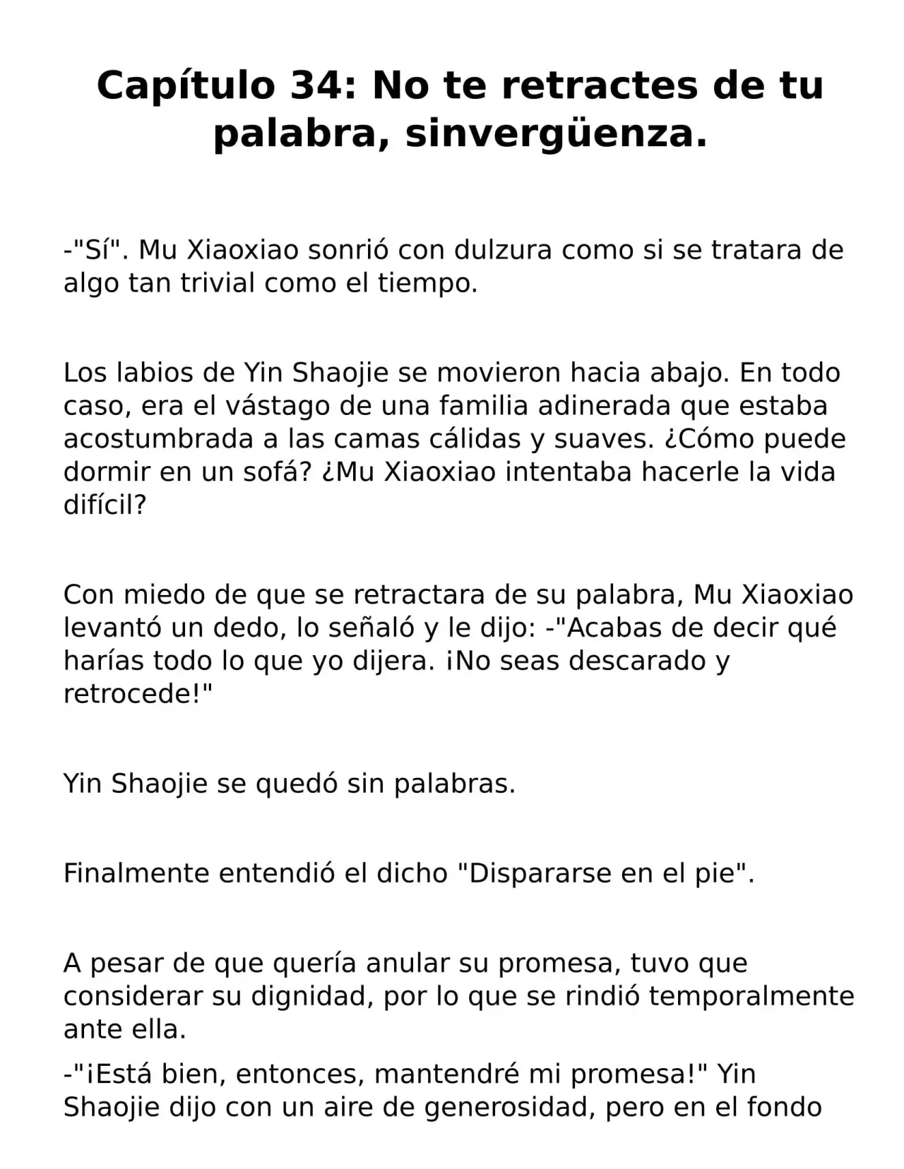 Endless Pampering Only For You - Capítulo 34 - Página 1 - LectorTMOo