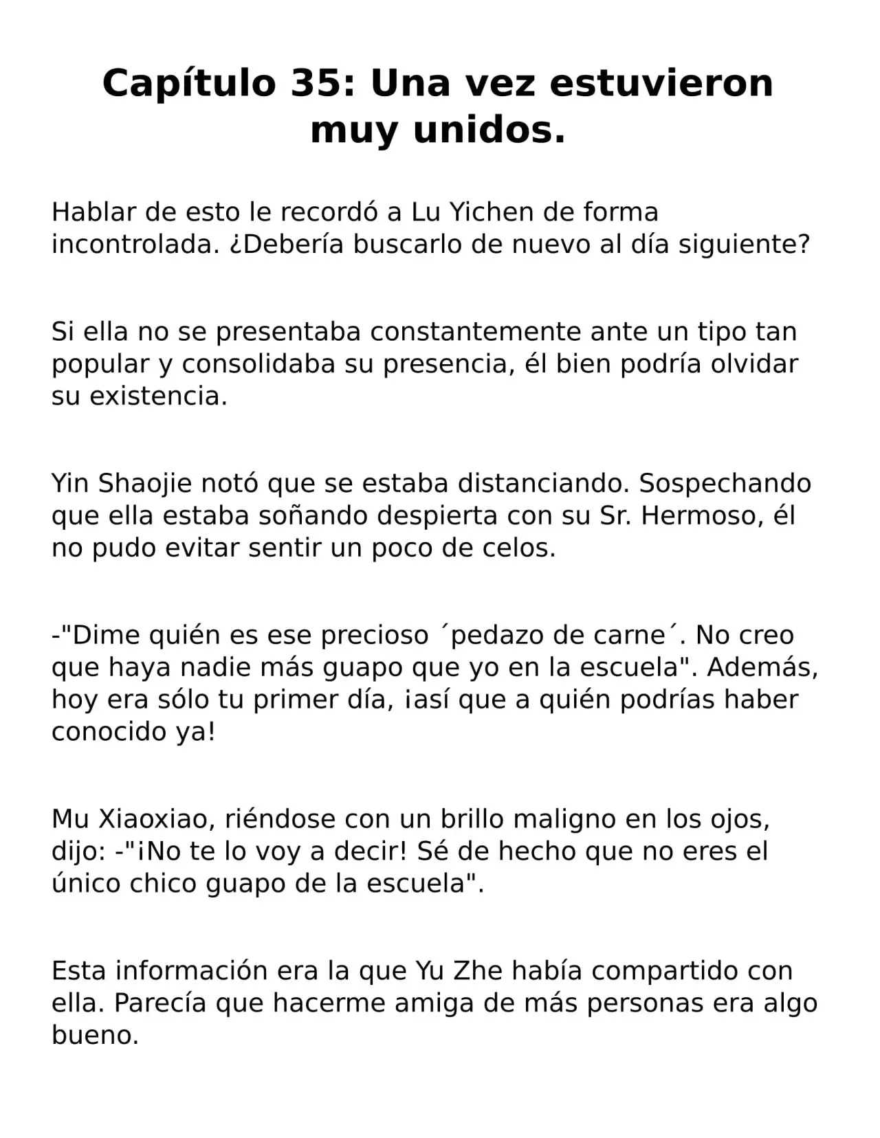 Endless Pampering Only For You - Capítulo 35 - Página 1 - LectorTMOo