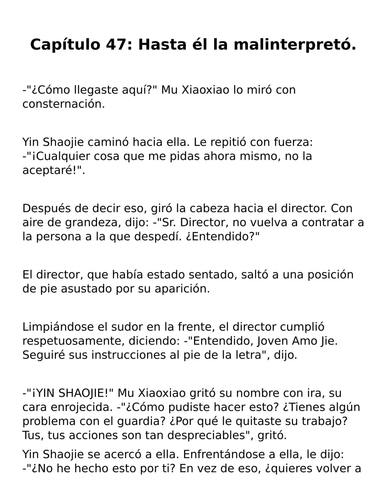 Endless Pampering Only For You - Capítulo 47 - Página 1 - LectorTMOo