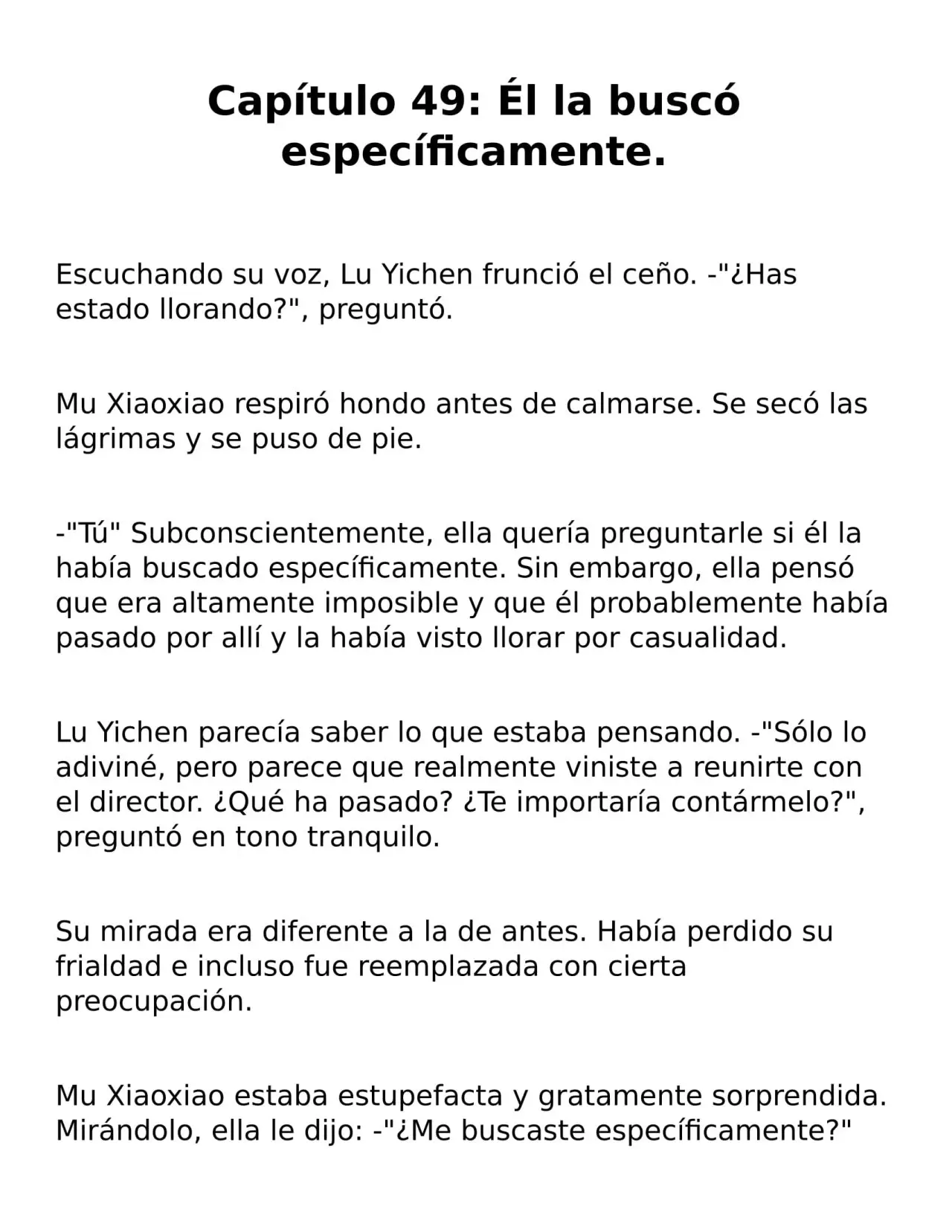 Endless Pampering Only For You - Capítulo 49 - Página 1 - LectorTMOo
