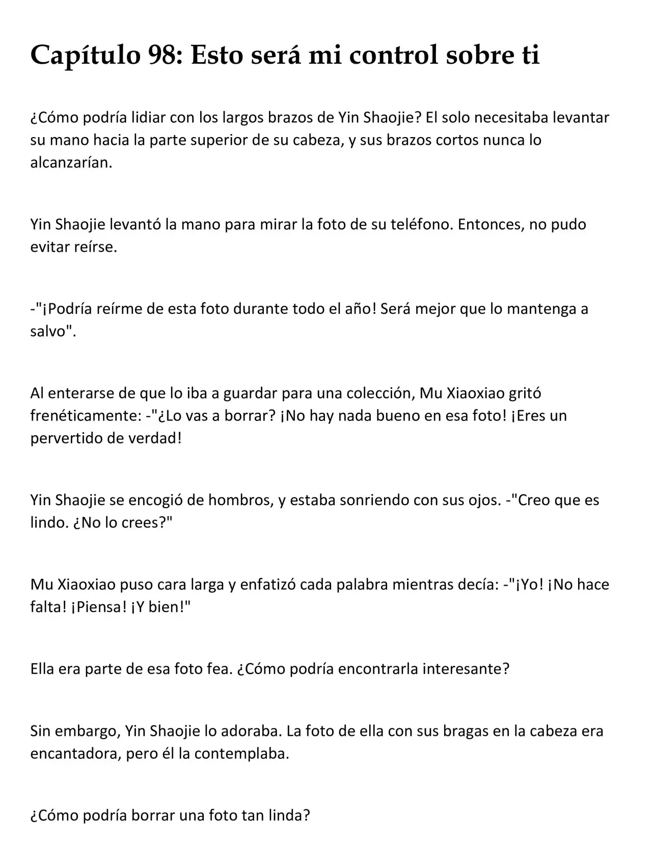 Endless Pampering Only For You - Capítulo 98 - Página 1 - LectorTMOo
