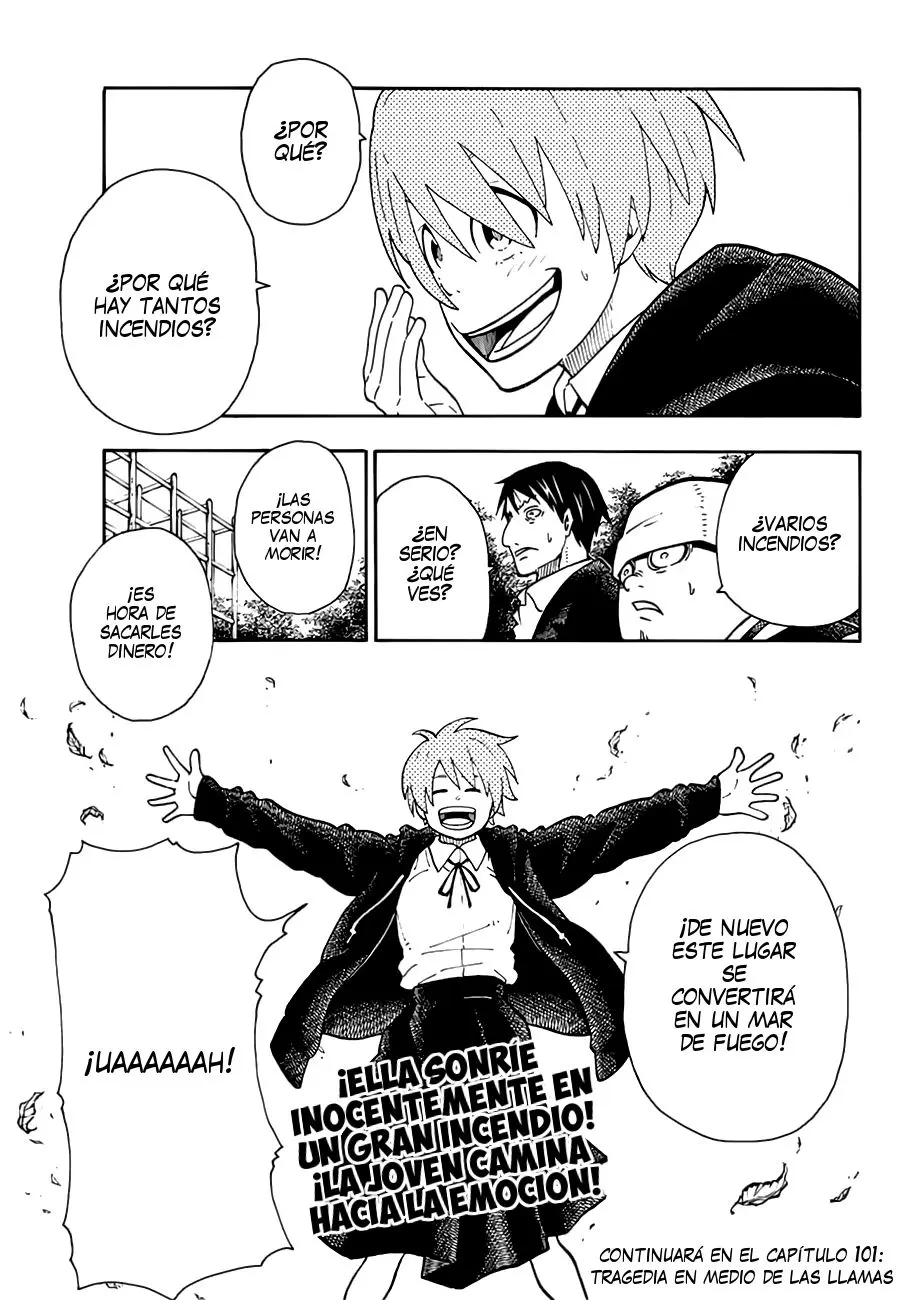 Enen no Shouboutai (2015) - Capítulo 100 - Página 20 - LectorTMOo