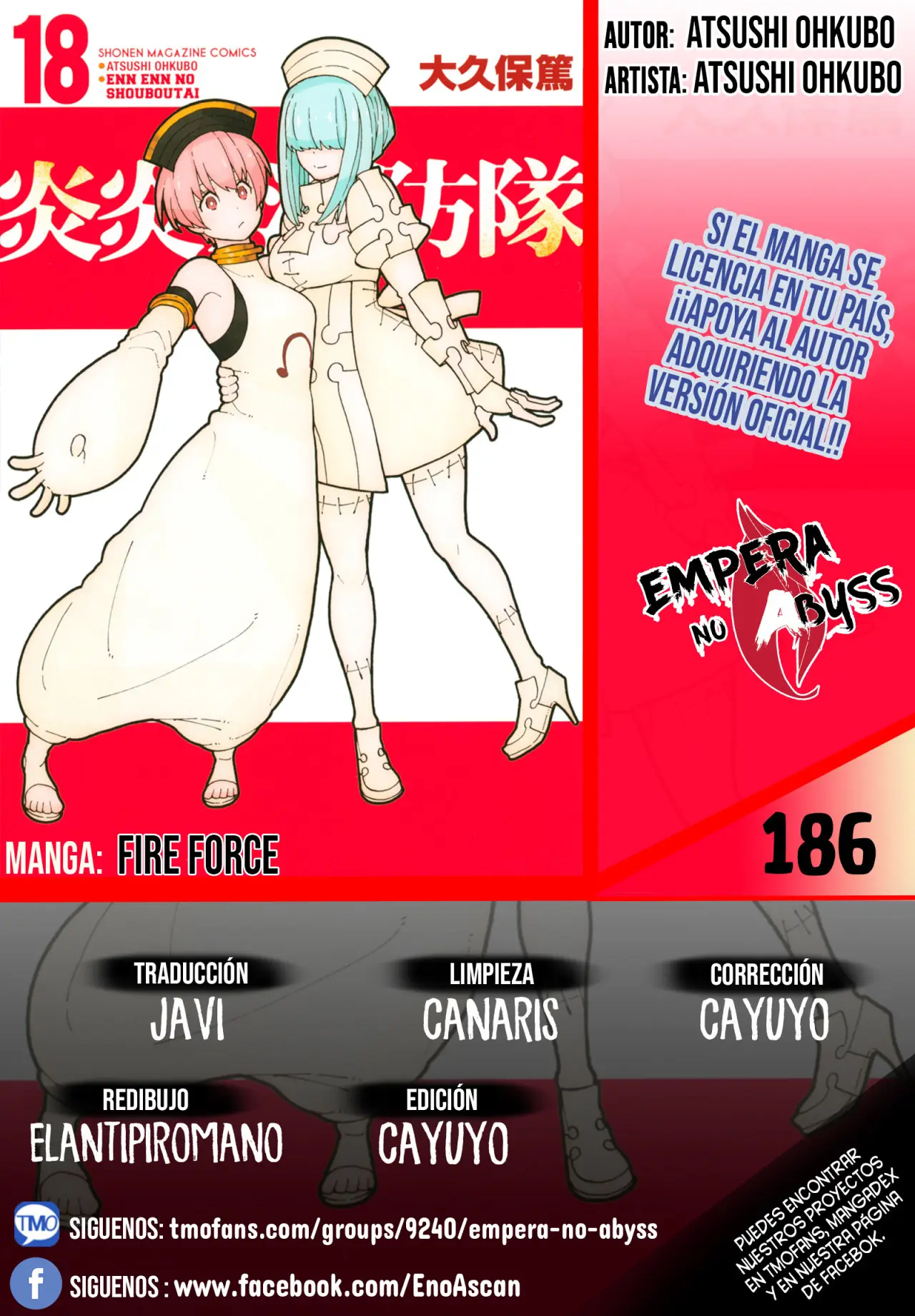 Enen no Shouboutai (2015) - Capítulo 186 - Página 1 - LectorTMOo