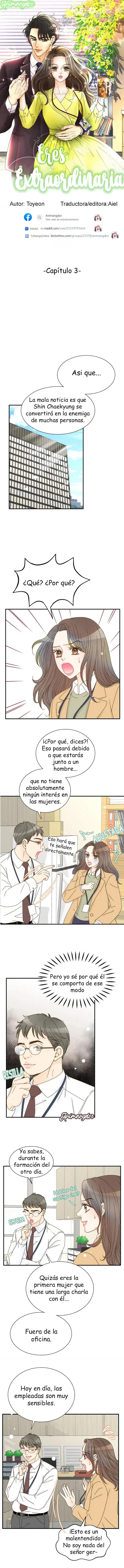 Eres extraordinaria (2021) - Capítulo 3 - Página 1 - LectorTMOo