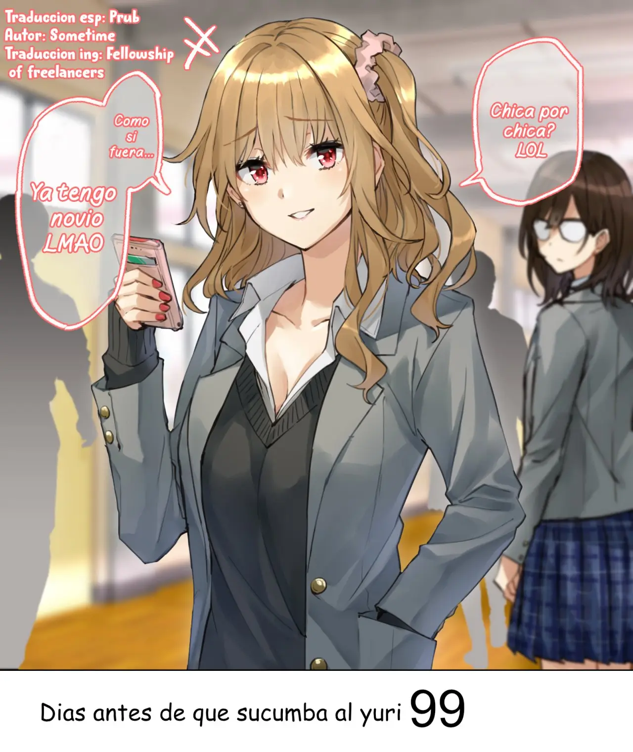 Esta Gyaru sera conquistada por una mujer en 100 dias - Capítulo 0.01 - Página 1 - LectorTMOo