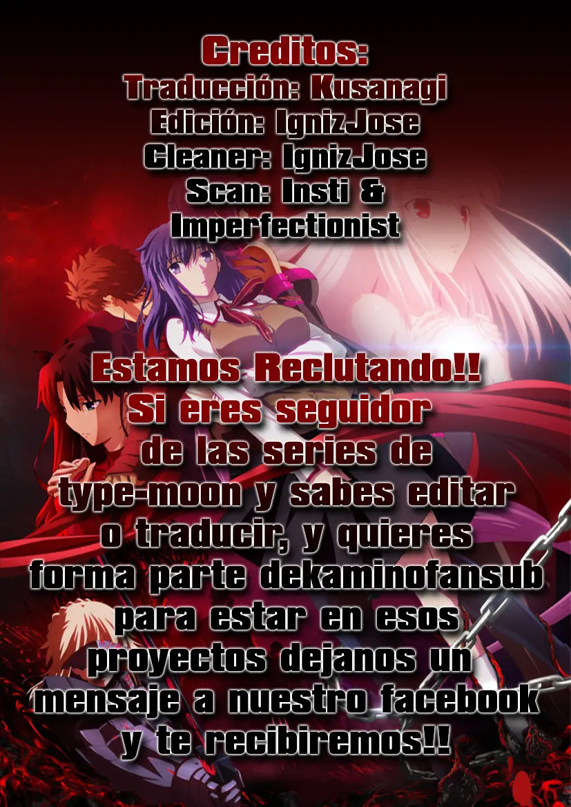Fate Prototype Tribute Phantasm (2014) - Capítulo 3 - Página 10 - LectorTMOo
