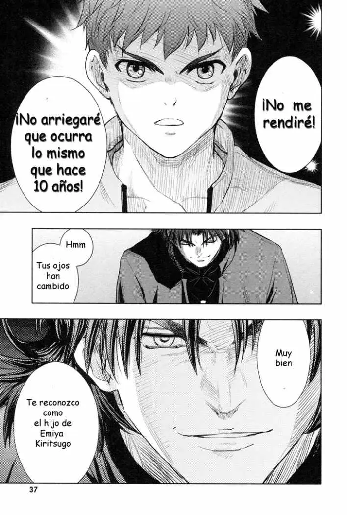 Fate Stay Night (2005) - Capítulo 39 - Página 37 - LectorTMOo