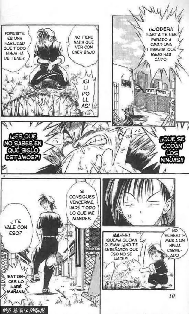 Flame of Recca (1995) - Capítulo 1 - Página 8 - LectorTMOo