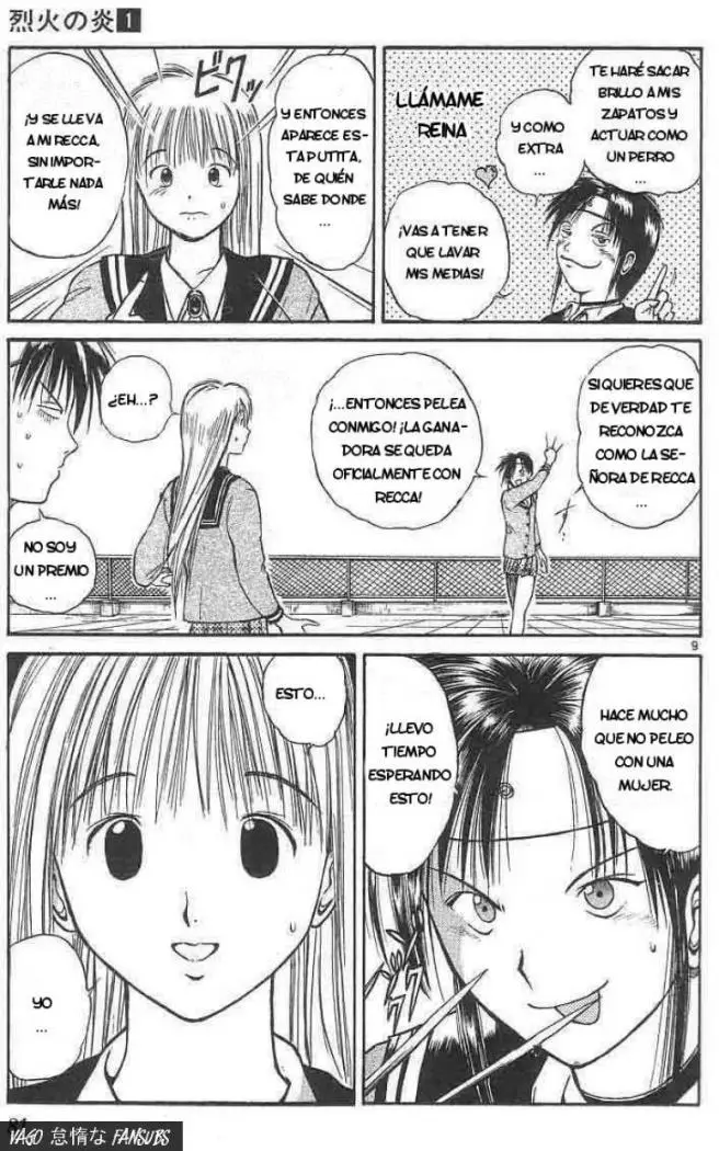 Flame of Recca (1995) - Capítulo 4 - Página 9 - LectorTMOo
