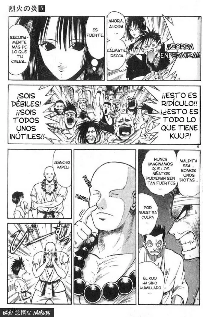 Flame of Recca (1995) - Capítulo 47 - Página 5 - LectorTMOo