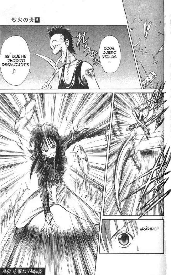 Flame of Recca (1995) - Capítulo 47 - Página 9 - LectorTMOo