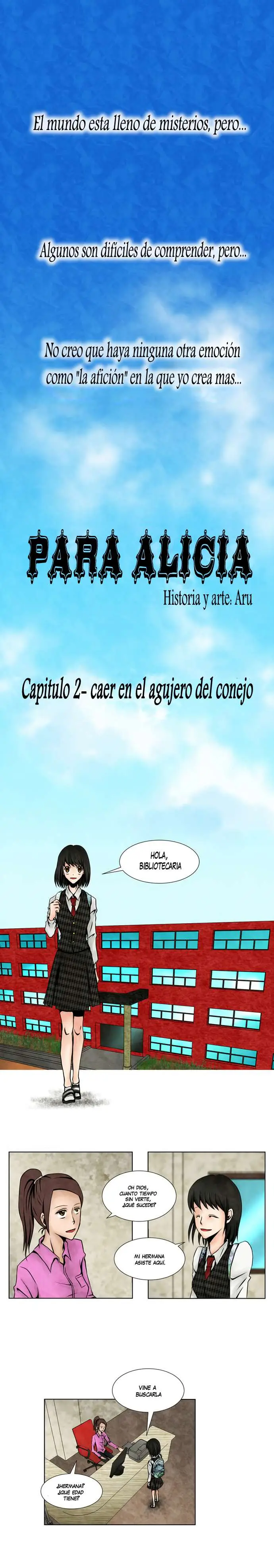 For Alice (2014) - Capítulo 2 - Página 2 - LectorTMOo