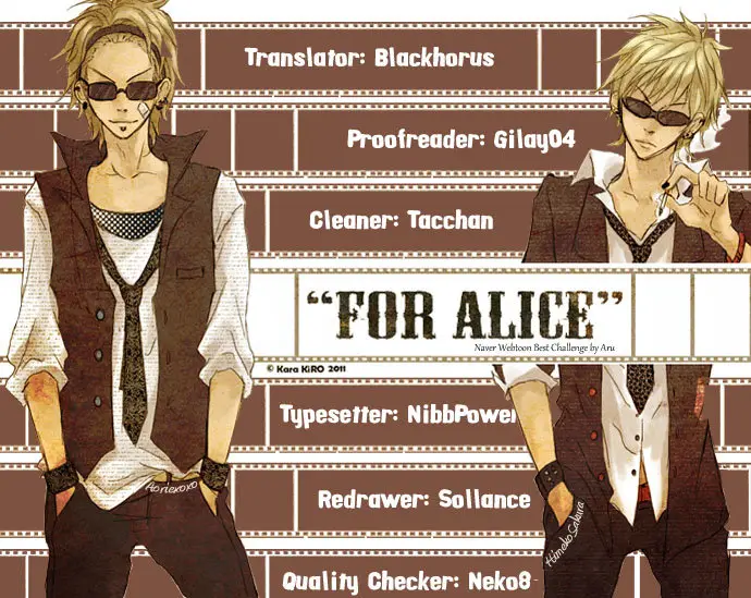For Alice (2014) - Capítulo 21 - Página 1 - LectorTMOo