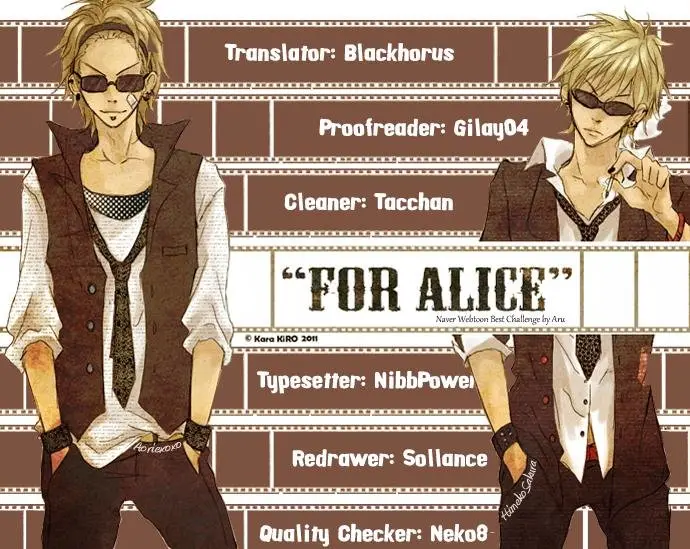 For Alice (2014) - Capítulo 22 - Página 1 - LectorTMOo