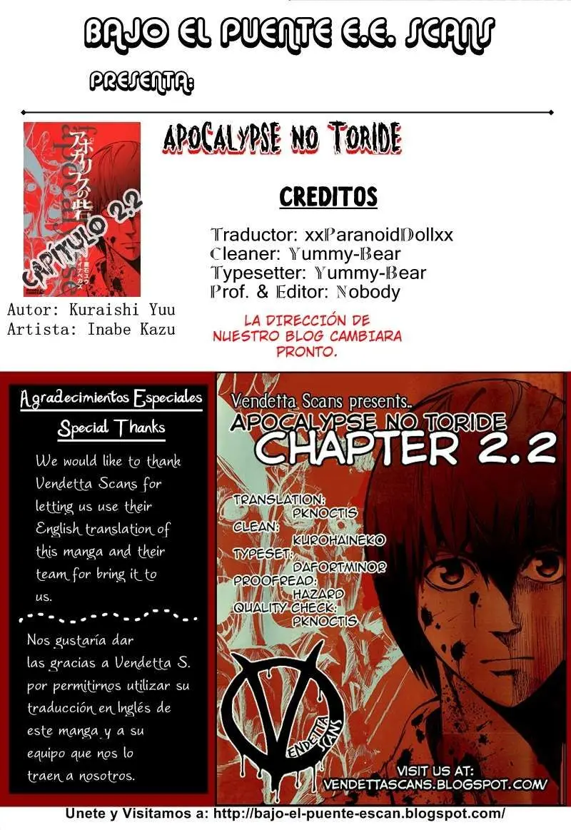 Fort of Apocalypse (2011) - Capítulo 2.2 - Página 1 - LectorTMOo