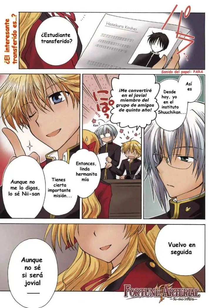 Fortune Arterial (2007) - Capítulo 1 - Página 2 - LectorTMOo